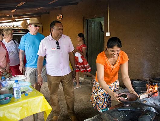 Local Village Lunch in Habarana, Sri Lanka by David Hein